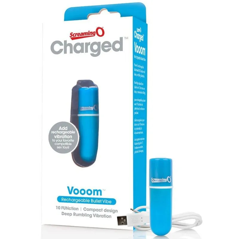Œuf Vibrant Bleu Rechargeable Usb