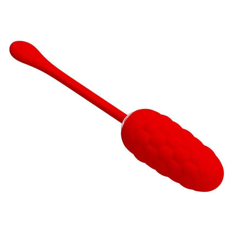 Œuf Vibrant En Silicone Rouge Rechargeable