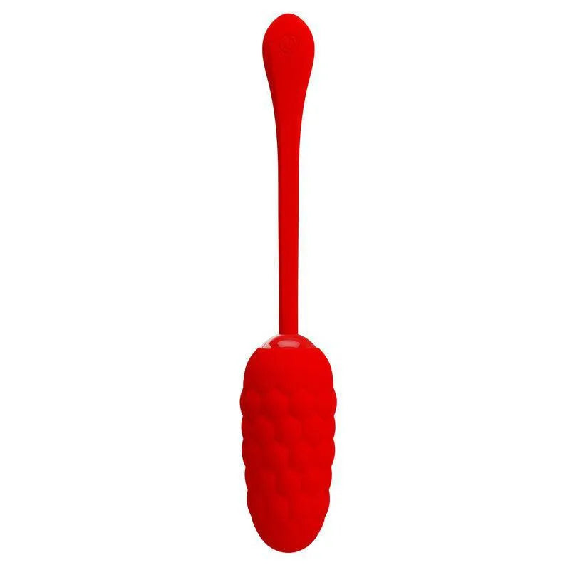 Œuf Vibrant En Silicone Rouge Rechargeable