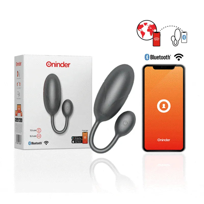 Œuf Vibrant Ergonomique Connecté Couples