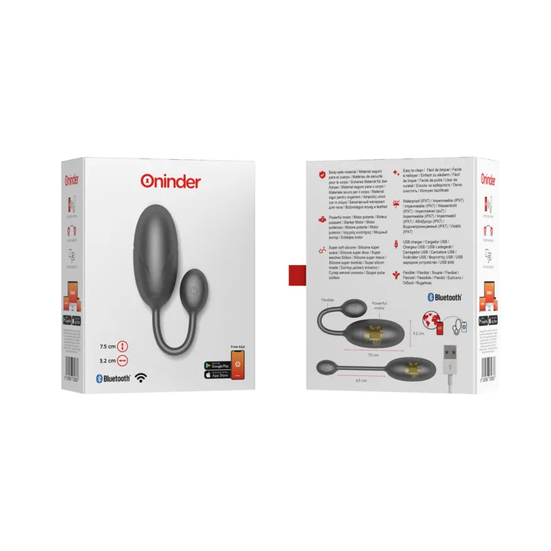Œuf Vibrant Ergonomique Connecté Couples