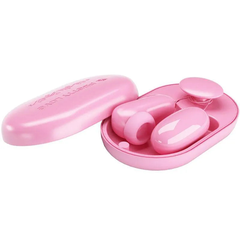 Œuf Vibrant Rechargeable Rose Avec Stimulateur De Tapotements