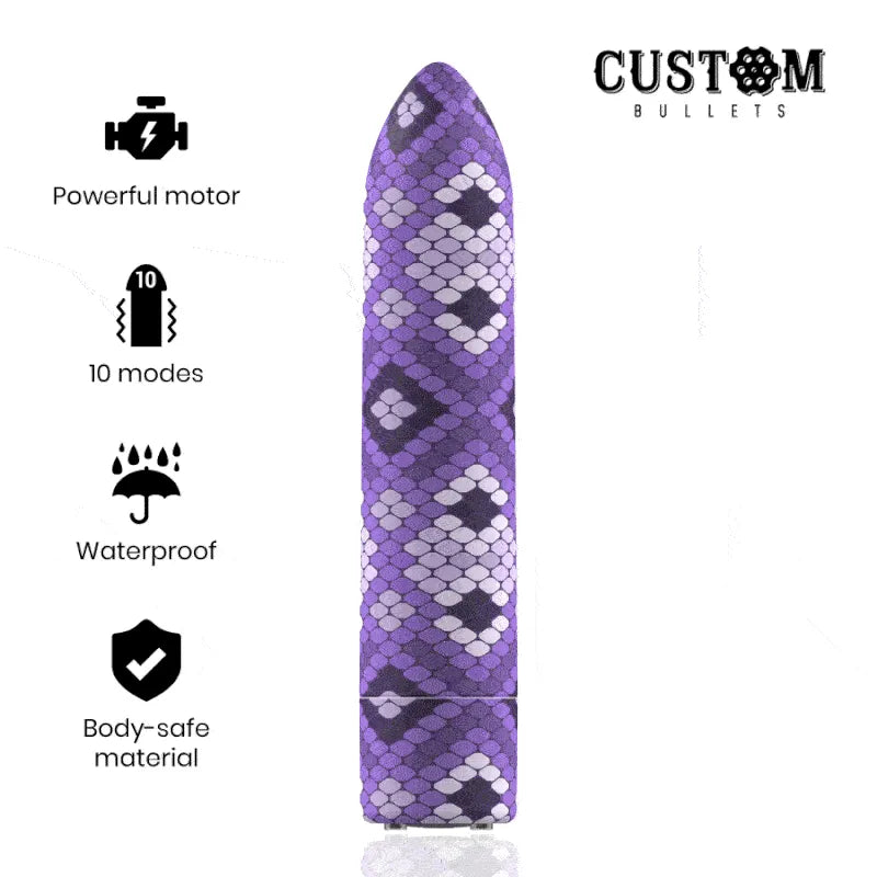 Œuf Vibrant Rechargeable Silicone Compact 10 Fonctions