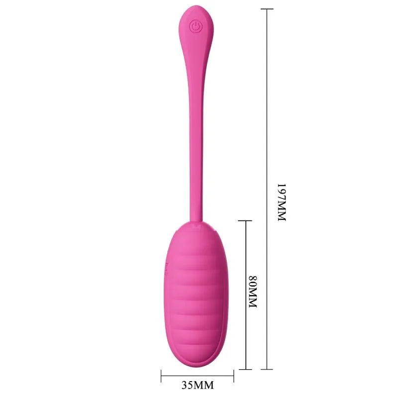 Œuf Vibrant Rose Avec Application Smartphone