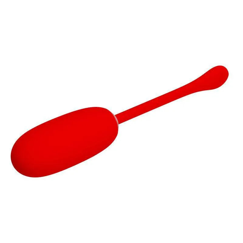 Œuf Vibrant Rouge Rechargeable En Silicone