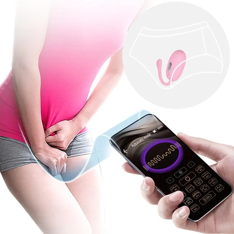 Œuf Vibrant Silicone Violet Rechargeable Pour Couple