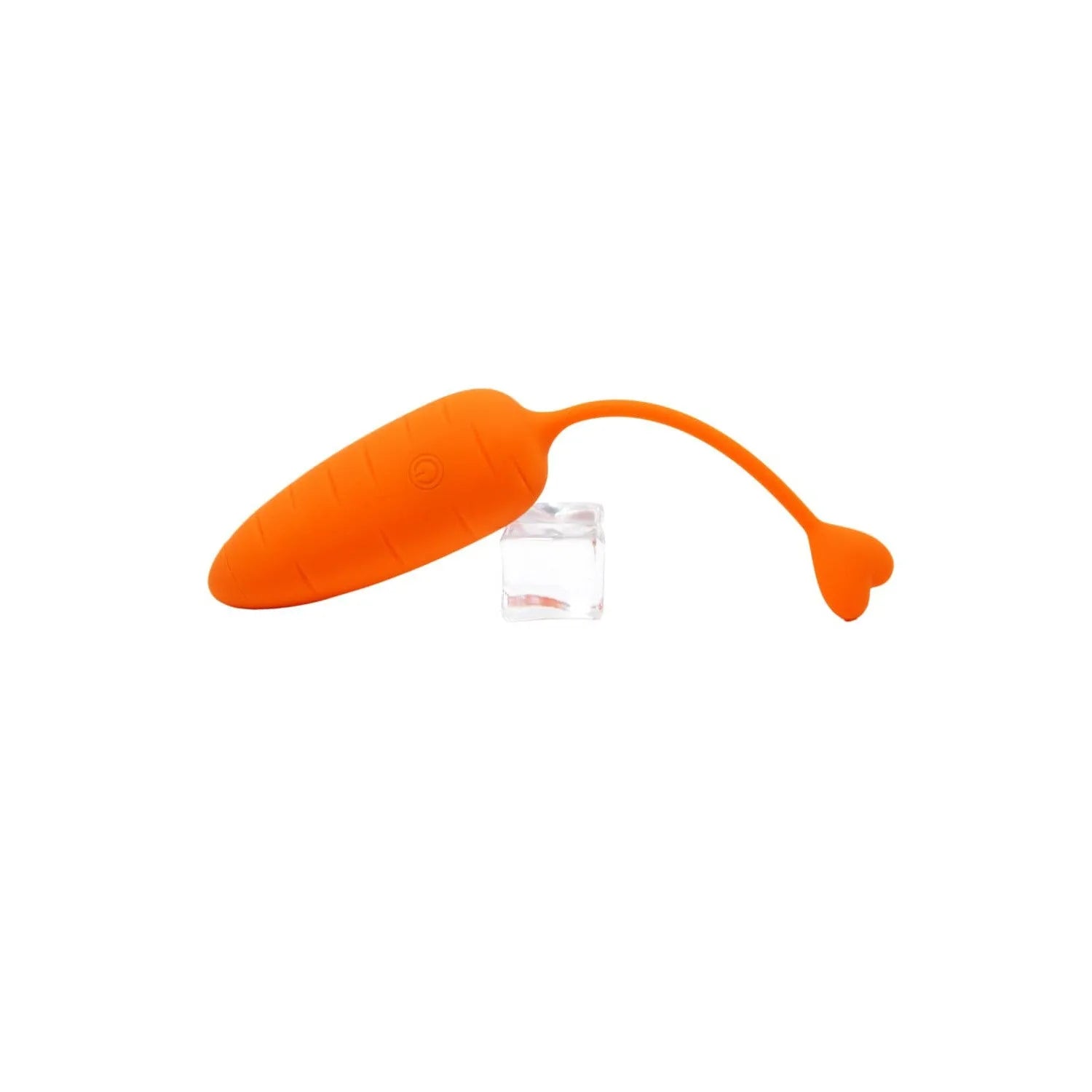 Œuf Vibrant Télécommandé En Silicone Forme Carotte