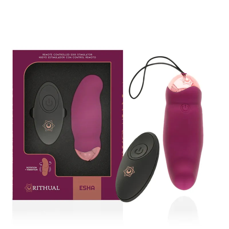 Œuf Vibrant Télécommandé En Silicone Imperméable