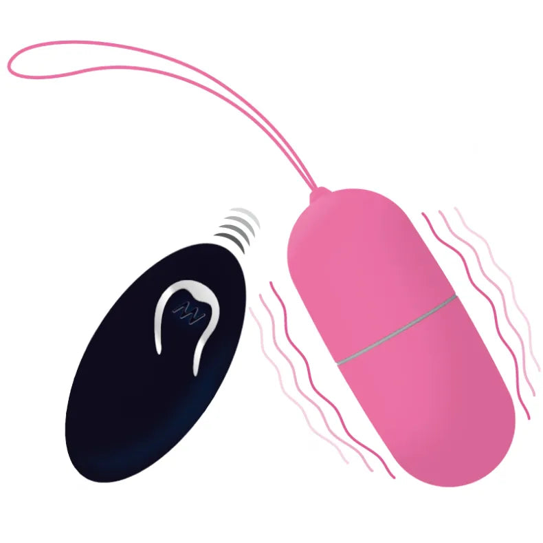 Œuf Vibrant Télécommandé Silicone Couples