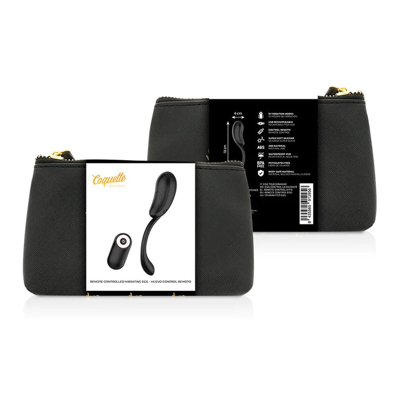 Œuf Vibrant Télécommandé Silicone Femmes Élégantes