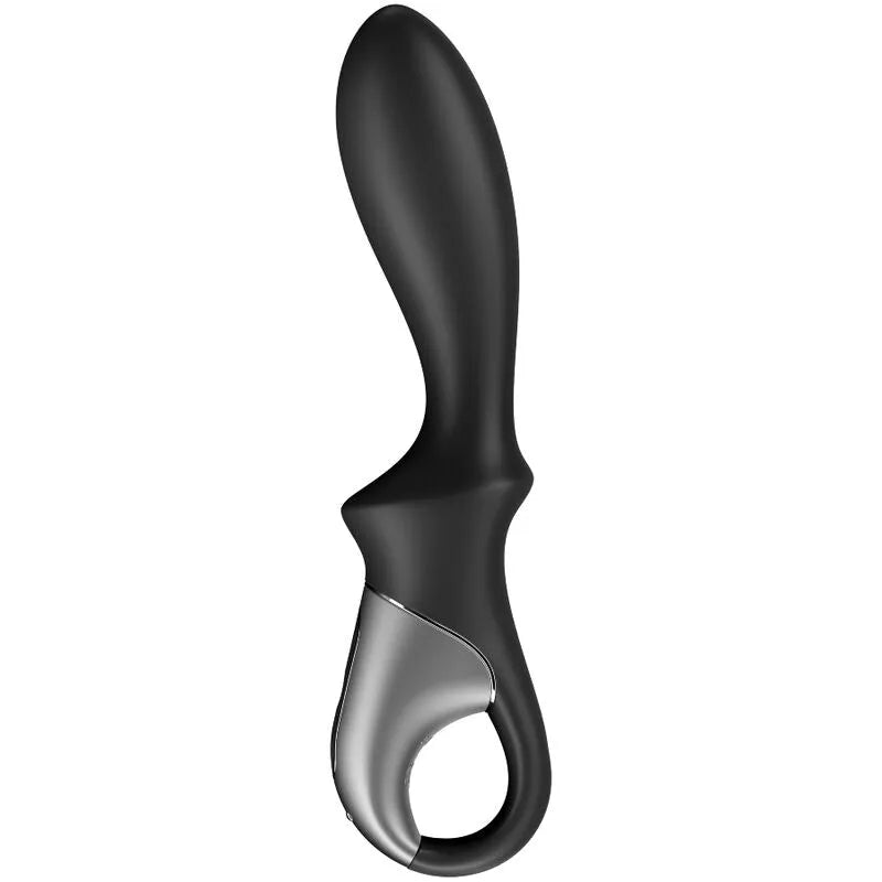 Vibromasseur Anal Chauffant Silicone Contrôle Application