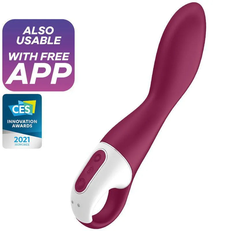Vibromasseur Chauffant En Silicone Pour Point G