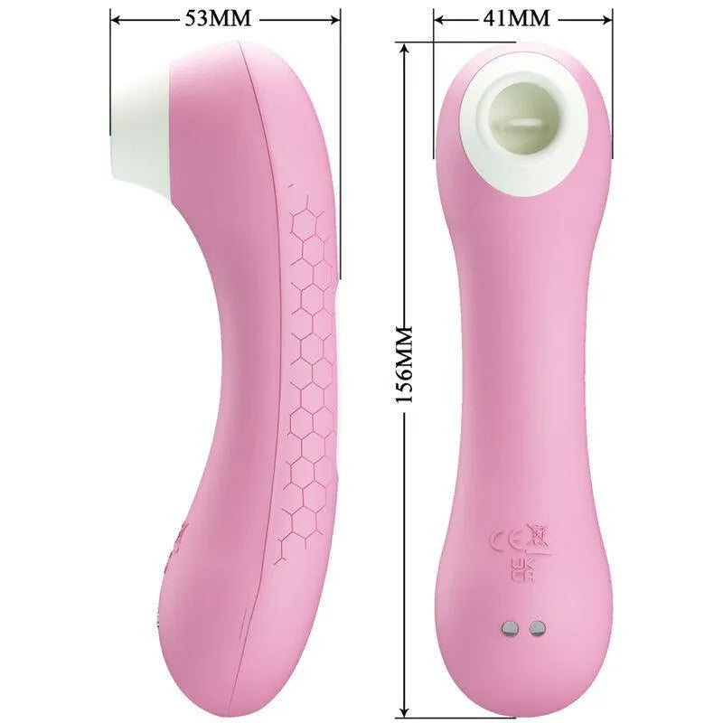 Vibromasseur Clitoridien Compact Silicone Rose