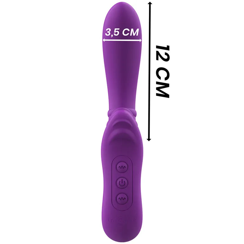 Vibromasseur Clitoridien Silicone Flexible Étanche