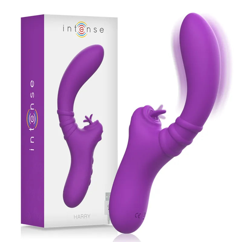 Vibromasseur Clitoridien Silicone Flexible Étanche