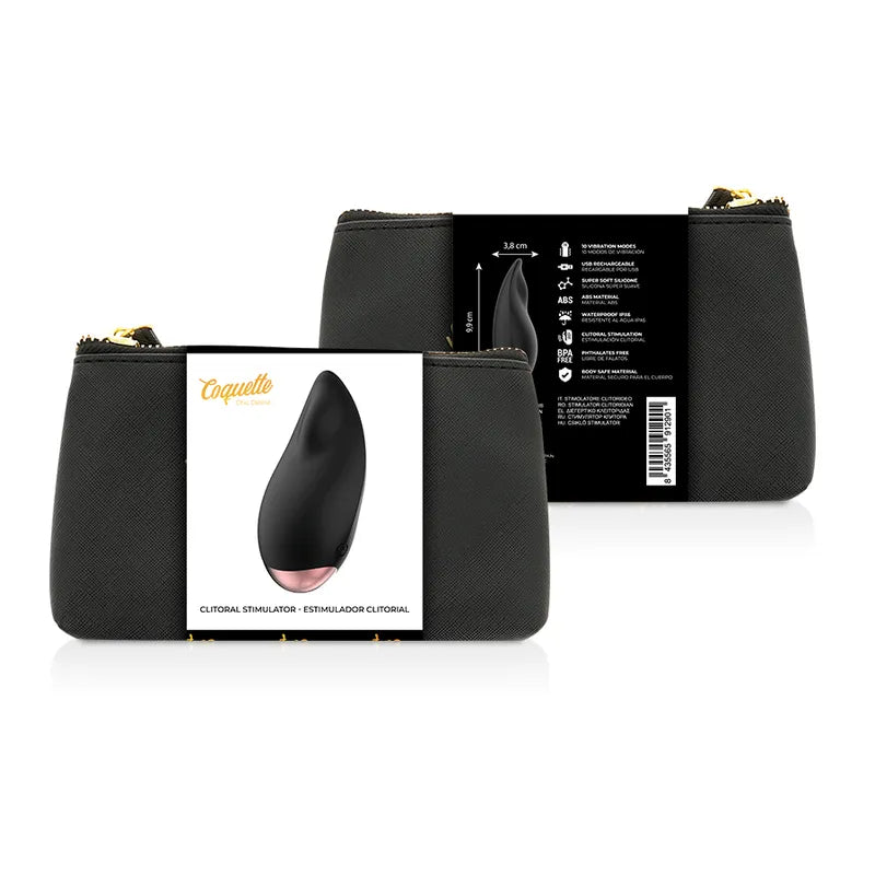 Vibromasseur Clitoridien Silicone Rechargeable Luxe