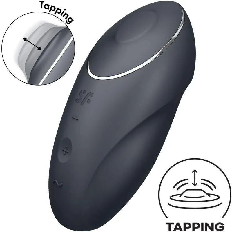 Vibromasseur Clitoridien Étanche Silicone Tapotement