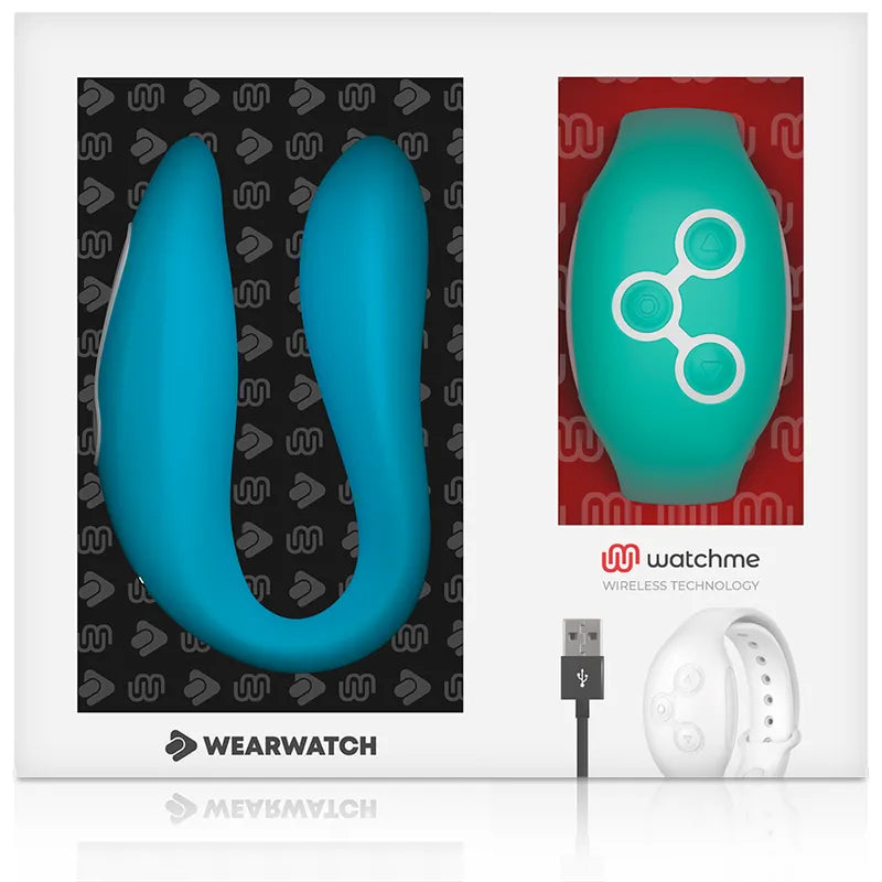 Vibromasseur Couple Silicone Médical Watchme