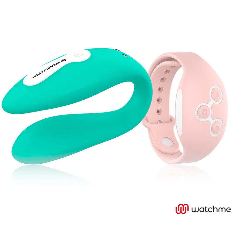 Vibromasseur Couple Silicone Médical Watchme