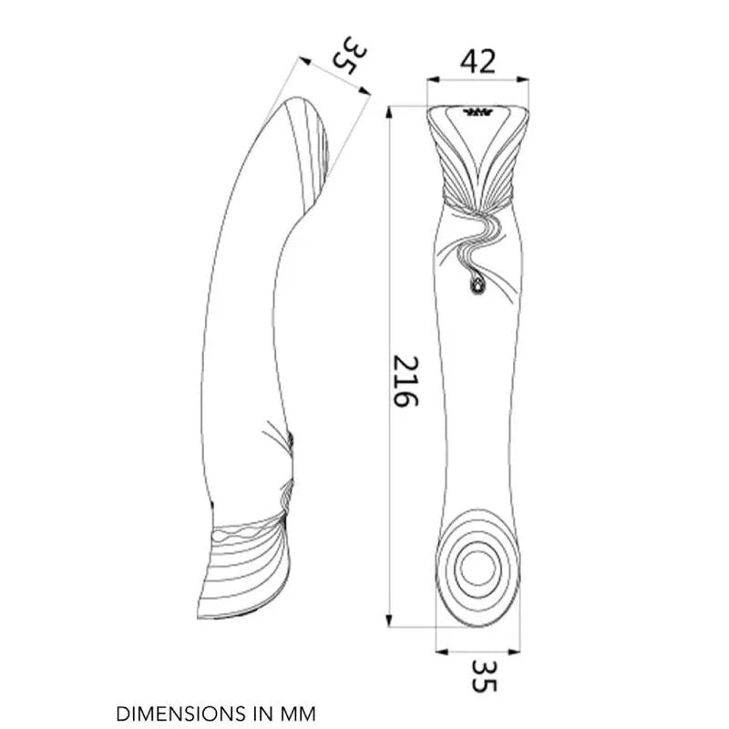 Vibromasseur De Luxe G-Spot Opulent Cléopâtre