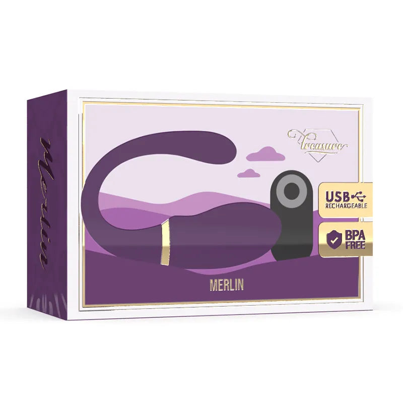 Vibromasseur Double Pénétration Silicone Télécommandé