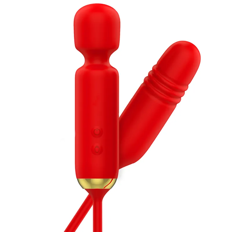 Vibromasseur Double Plaisir Ménopause Silicone
