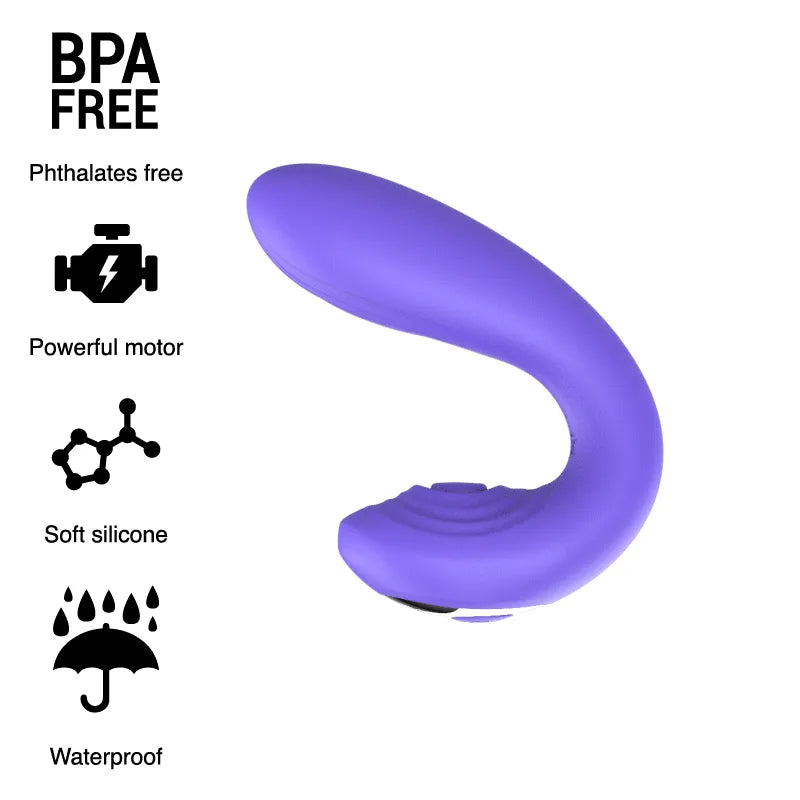 Vibromasseur Double Pulsations Clitoridiennes Premium