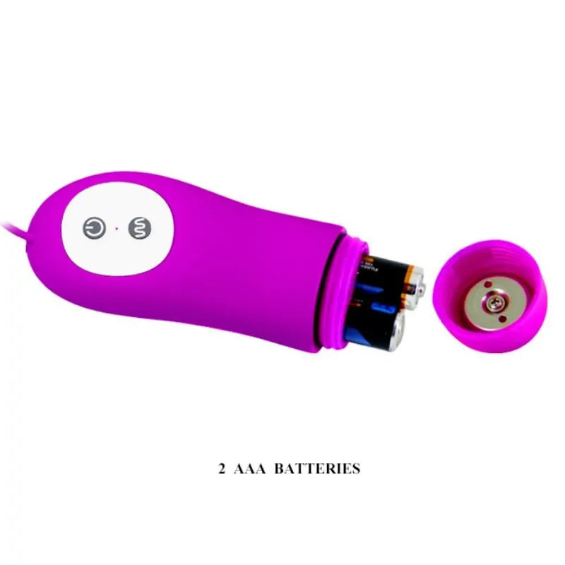 Vibromasseur Double Œuf Silicone Rechargeable