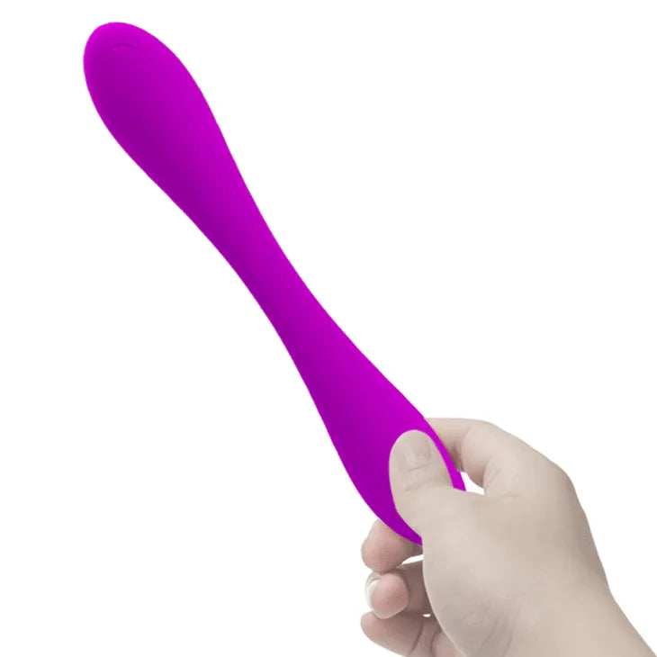 Vibromasseur En Silicone Flexible Stimulation Point G Et Clitoris