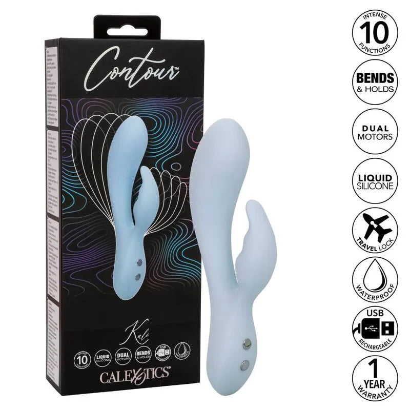Vibromasseur Flexible Double Moteur Silicone
