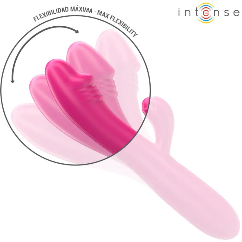 Vibromasseur Flexible Stimulation Clitoridienne Silicone Hypoallergénique