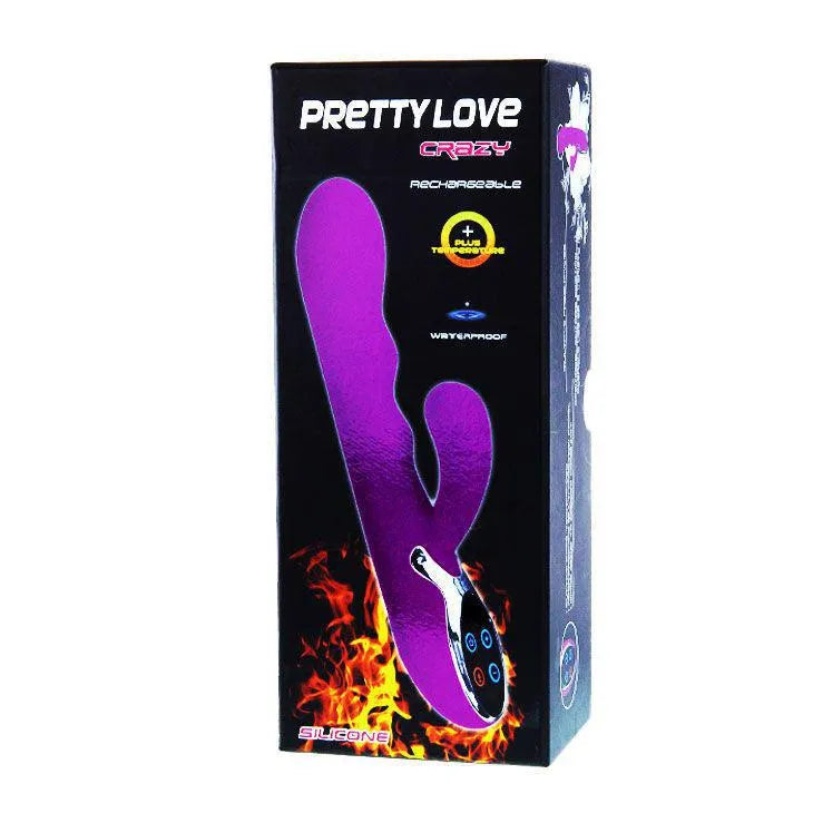 Vibromasseur Lilas Élégant Double Moteur Silicone