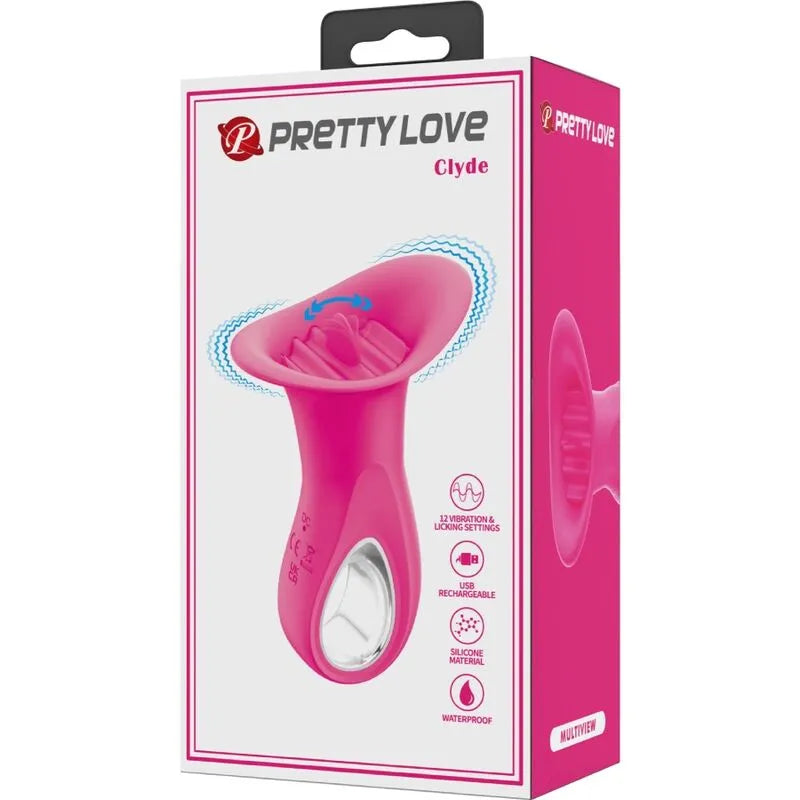 Vibromasseur Oral Silicone Rechargeable 12 Fonctions