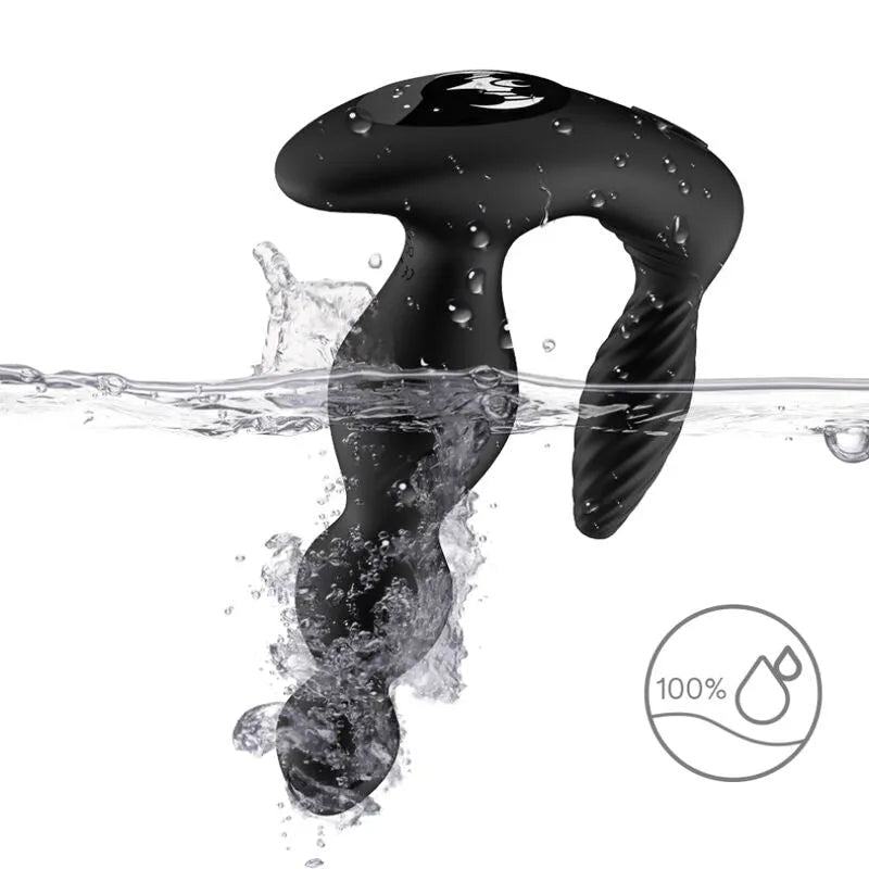 Vibromasseur Plug Anal Silicone Premium Waterproof