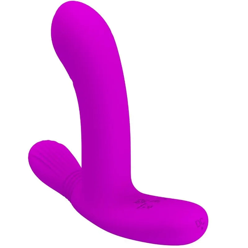 Vibromasseur Point G Clitoris Silicone Violet Luxe
