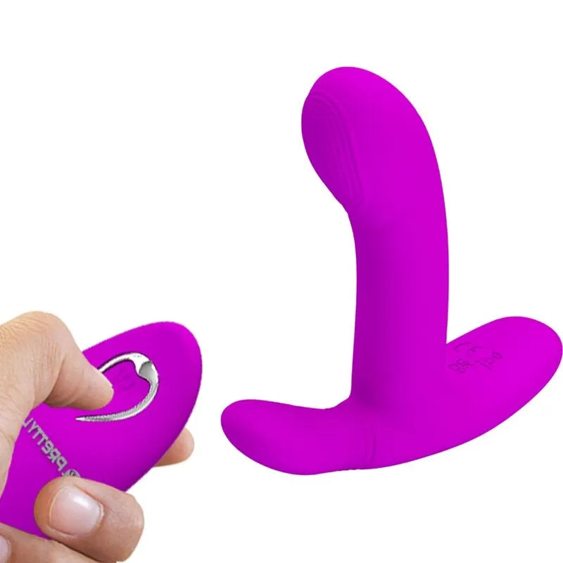 Vibromasseur Point G Clitoris Silicone Violet Luxe