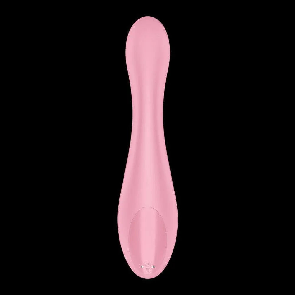 Vibromasseur Point G Silicone Rose Étanche