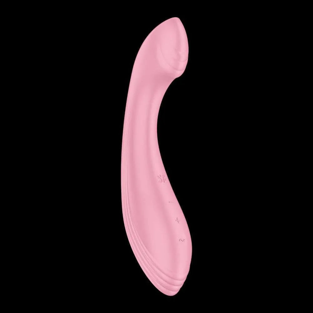 Vibromasseur Point G Silicone Rose Étanche