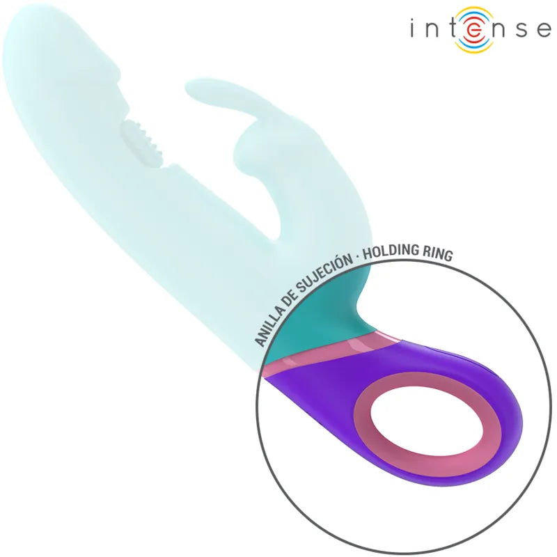 Vibromasseur Rabbit Bleu Stimulation Point G Rotatif
