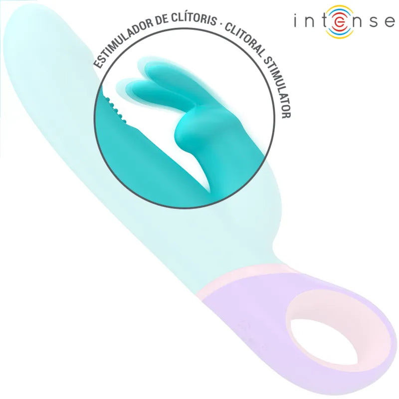 Vibromasseur Rabbit Bleu Stimulation Point G Rotatif