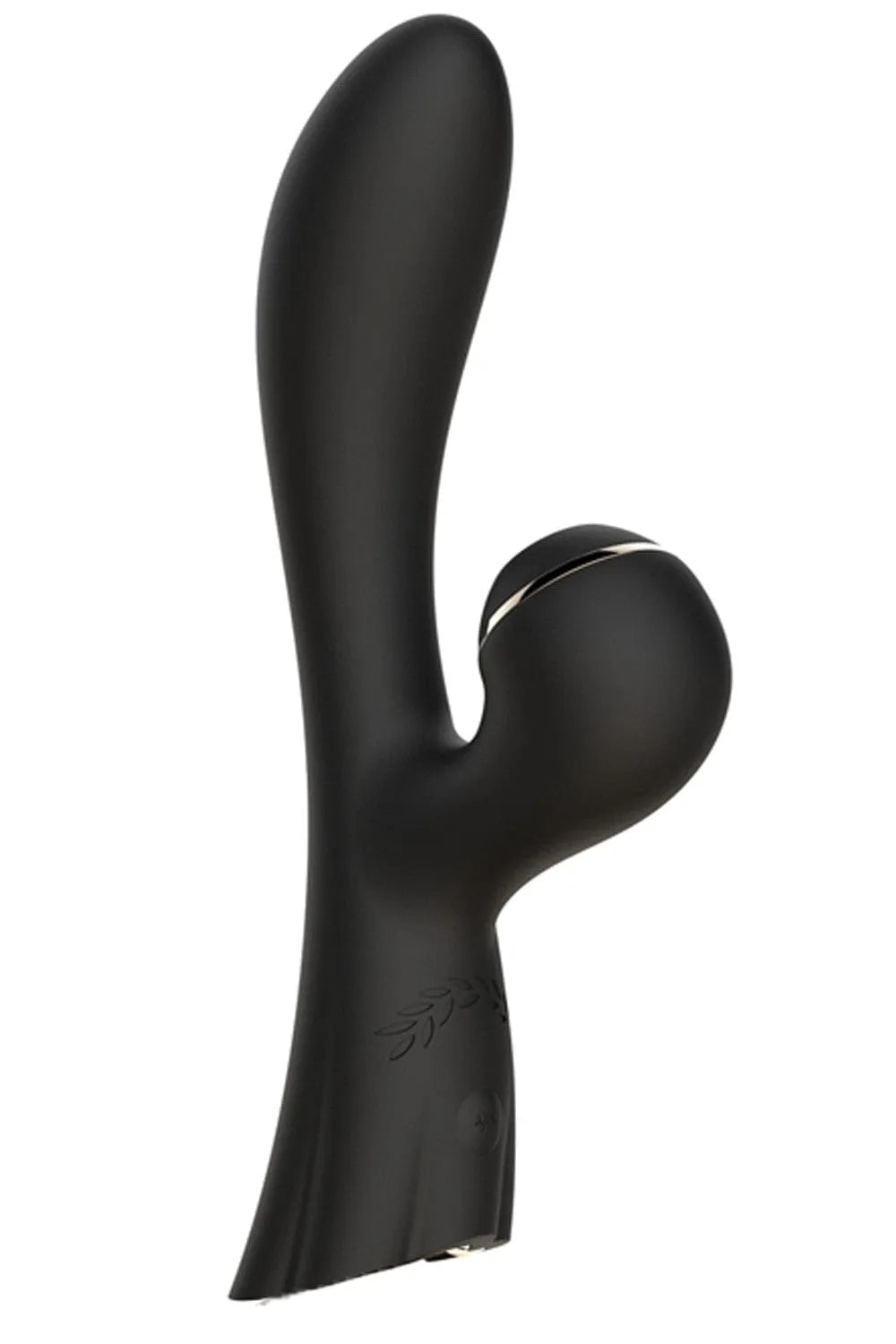 Vibromasseur Rabbit Noir Double Stimulation Silicone