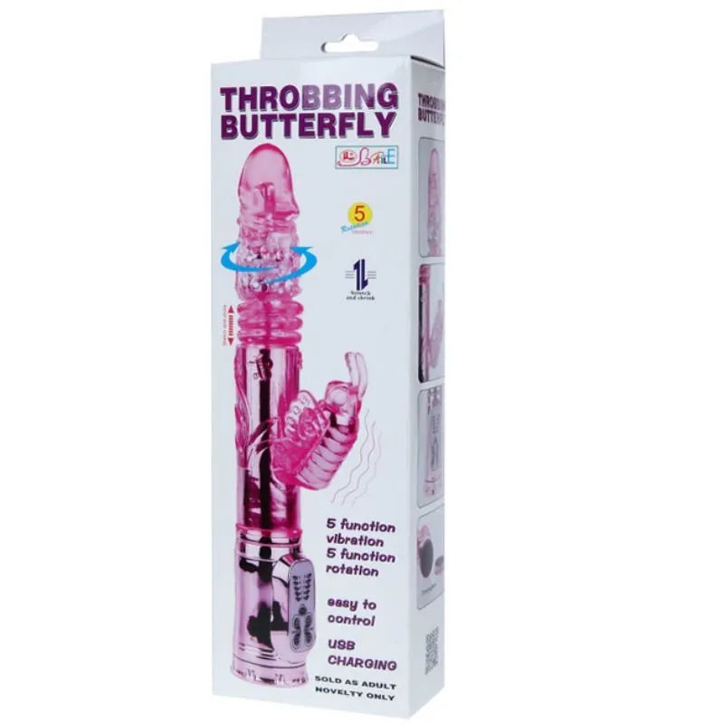 Vibromasseur Rabbit Silicone Sans Phtalates
