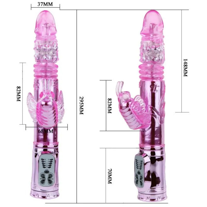 Vibromasseur Rabbit Silicone Sans Phtalates