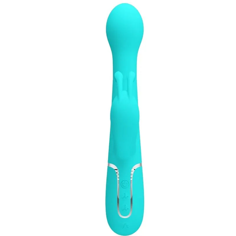 Vibromasseur Rabbit Silicone Violet Usb