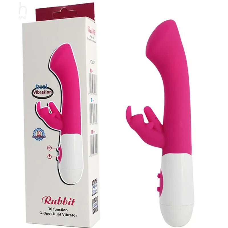 Vibromasseur Rabbit Étanche Silicone Médical