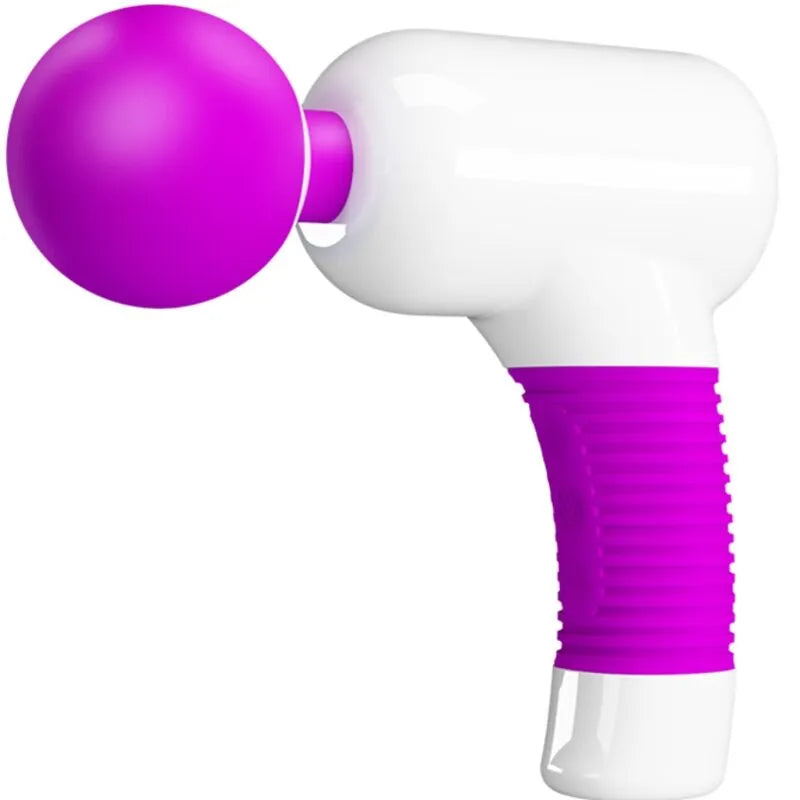 Vibromasseur Rechargeable Silicone Violet Puissant