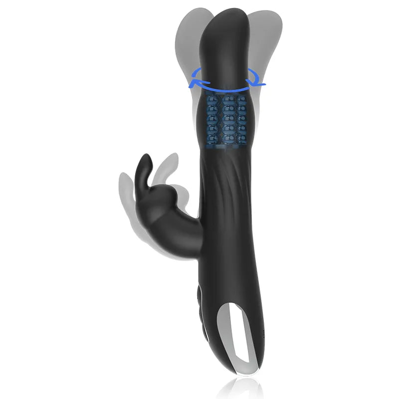 Vibromasseur Rotatif Silicone Étanche Watchme
