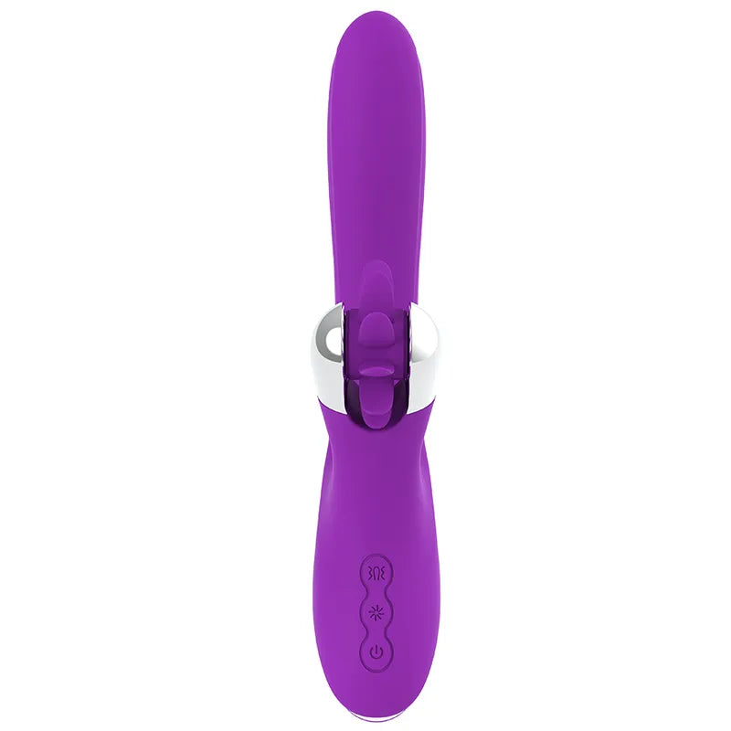 Vibromasseur Silicone Doux Stimulation Clitoridienne Rechargeable