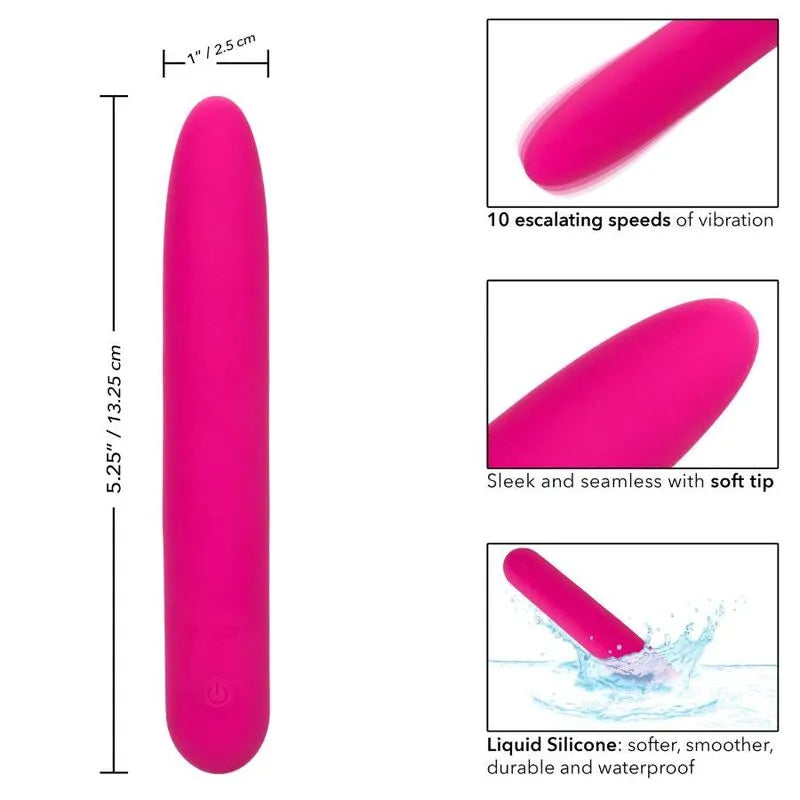 Vibromasseur Silicone Liquide 10 Vitesses