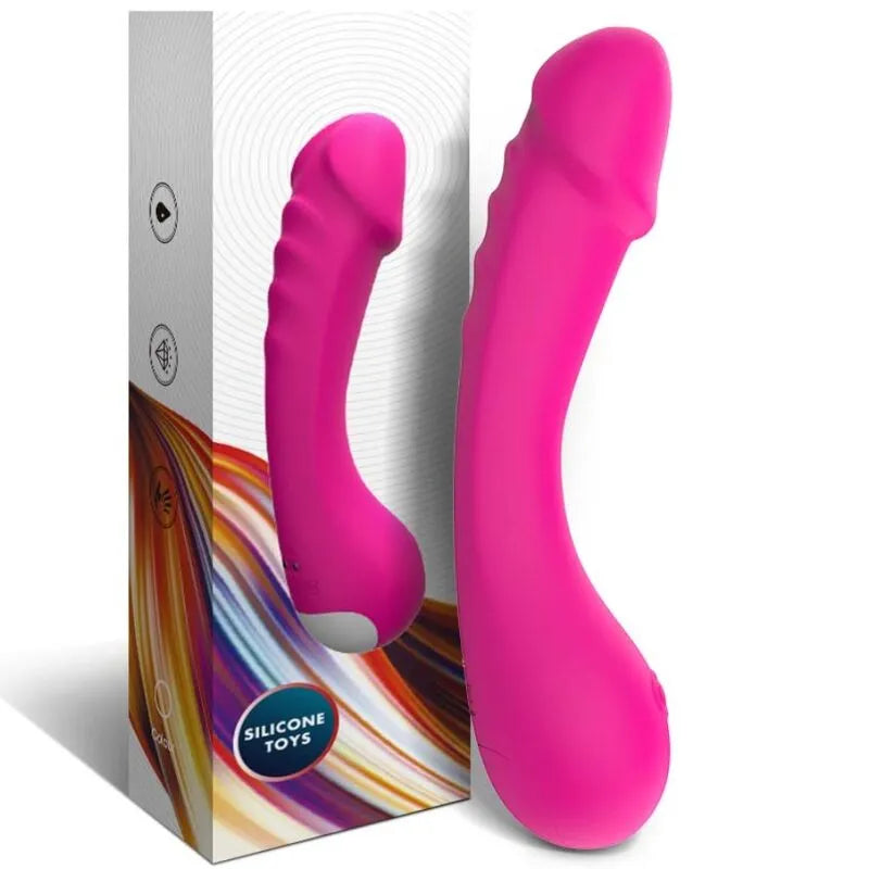 Vibromasseur Silicone Médical Point G Étanche